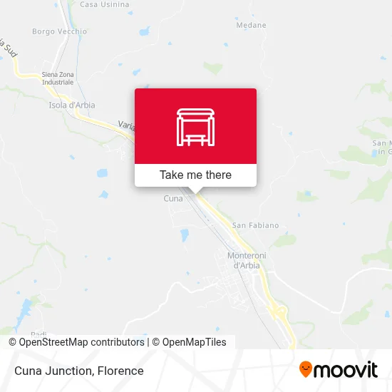 Cuna Junction map