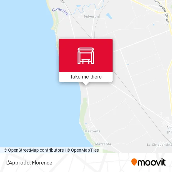 L'Approdo map