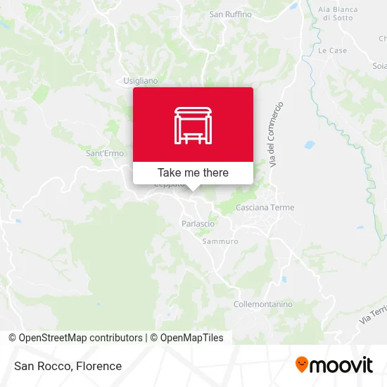 San Rocco map