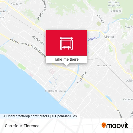Carrefour map