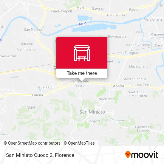 San Miniato Cuoco 2 map