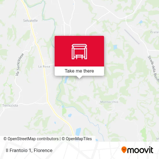 Il Frantoio 1 map