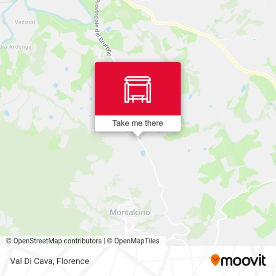 Val Di Cava map