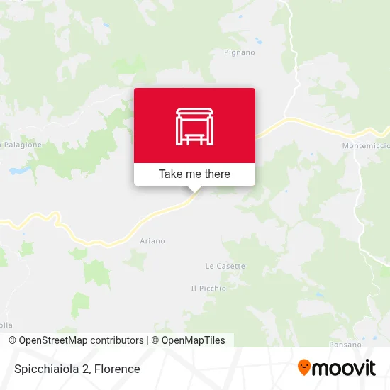 Spicchiaiola 2 map