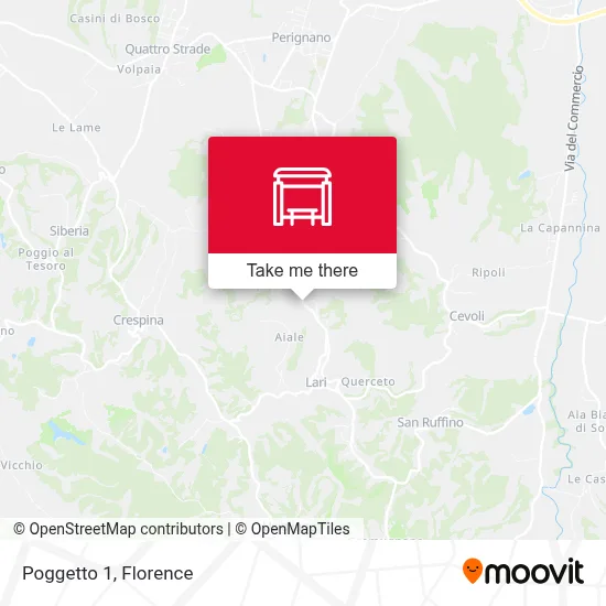 Poggetto 1 map