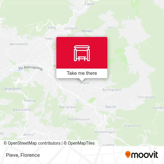 Pieve map