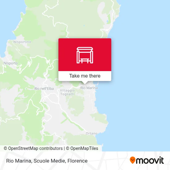 Rio Marina, Scuole Medie map