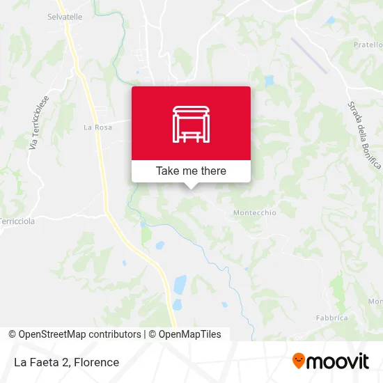 La Faeta 2 map