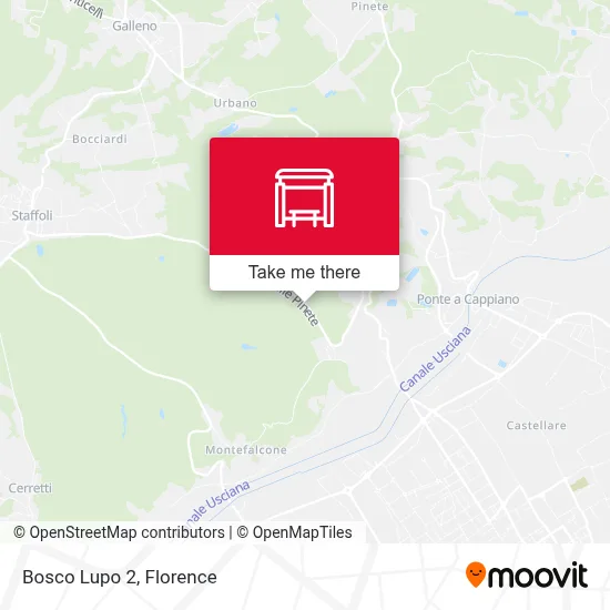 Bosco Lupo 2 map