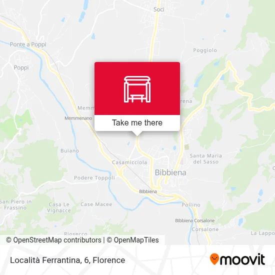Località Ferrantina, 6 map