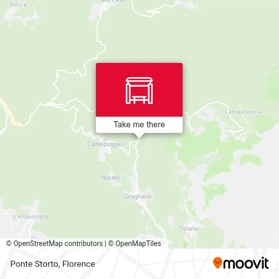 Ponte Storto map