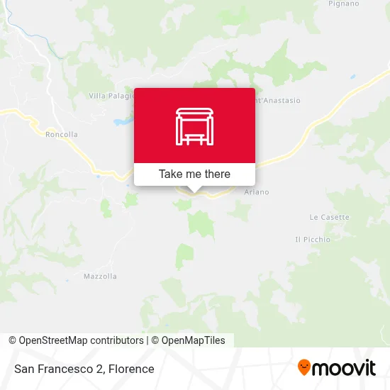 San Francesco 2 map