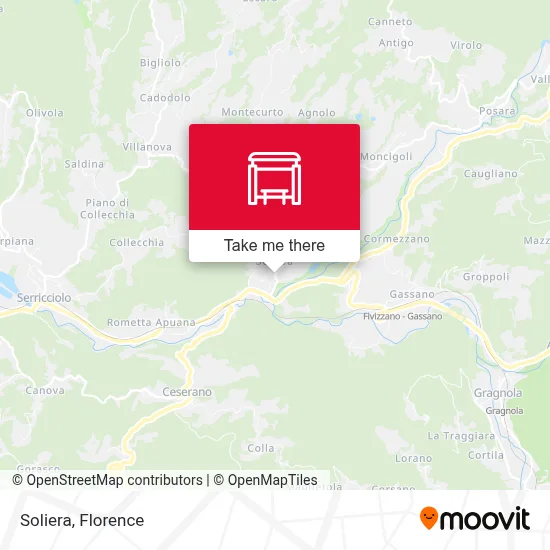 Soliera map