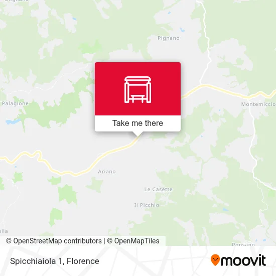 Spicchiaiola 1 map