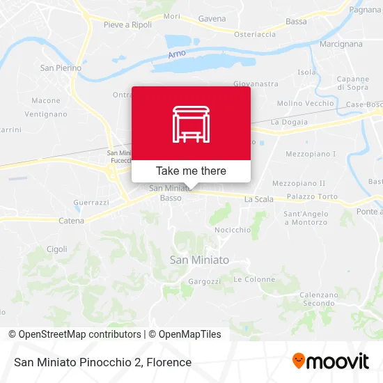 San Miniato Pinocchio 2 map