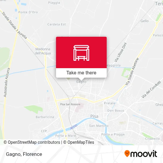 Gagno map