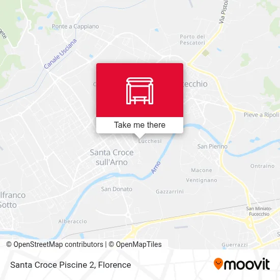 Santa Croce Piscine 2 map