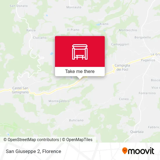 San Giuseppe 2 map