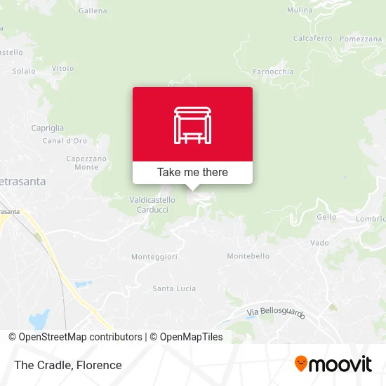 The Cradle map