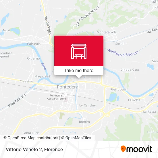 Vittorio Veneto 2 map