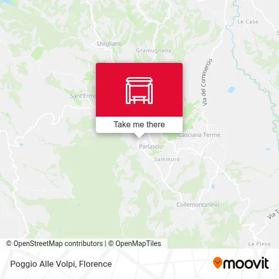 Poggio Alle Volpi map