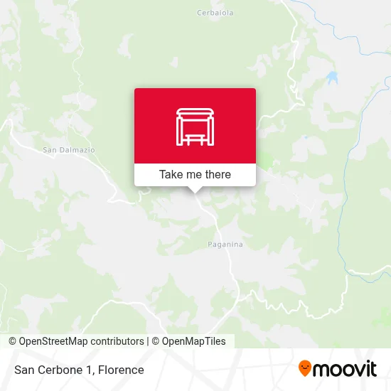 San Cerbone 1 map