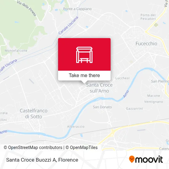 Santa Croce Buozzi A map