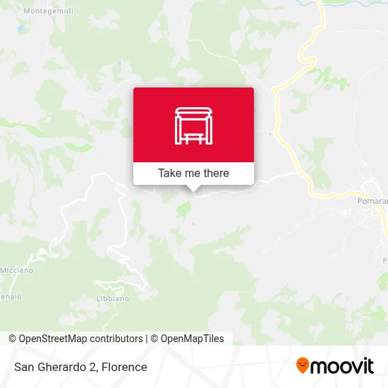 San Gherardo 2 map