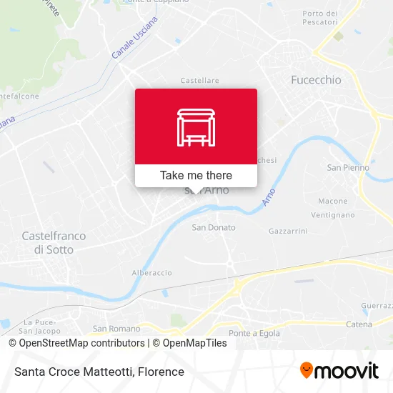 Santa Croce Matteotti map