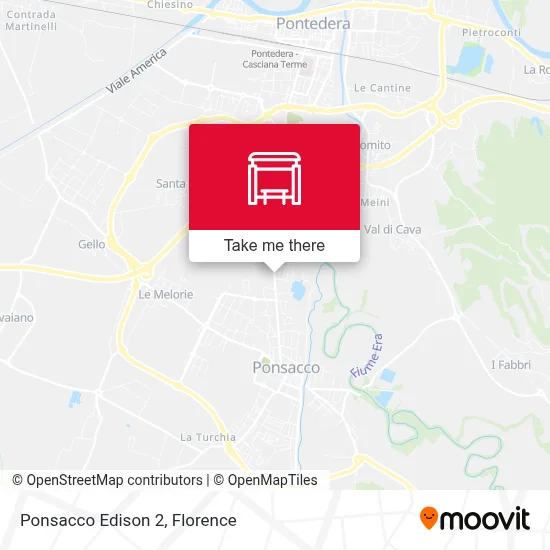 Ponsacco Edison 2 map