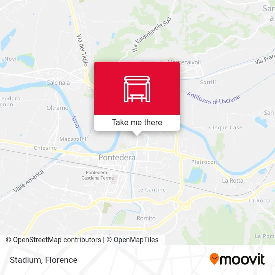 Stadium map