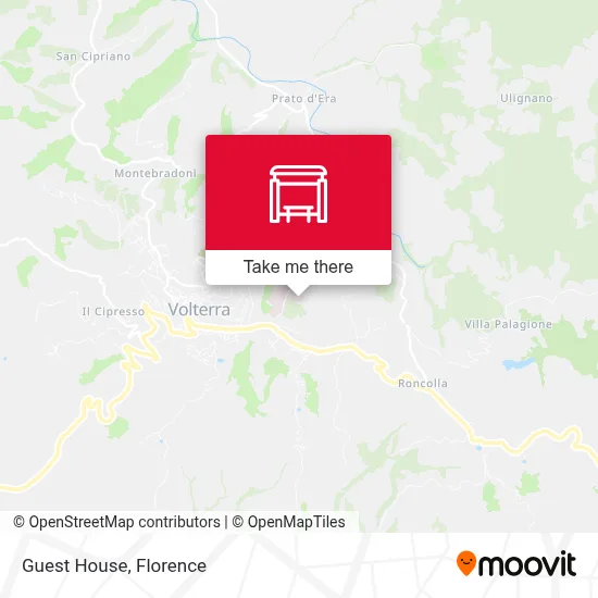 Guest House map