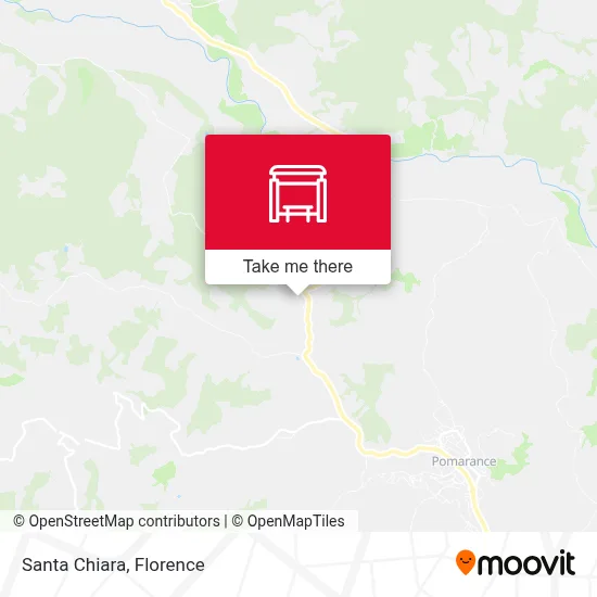 Santa Chiara map