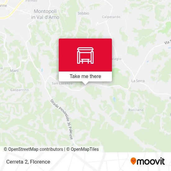 Cerreta 2 map