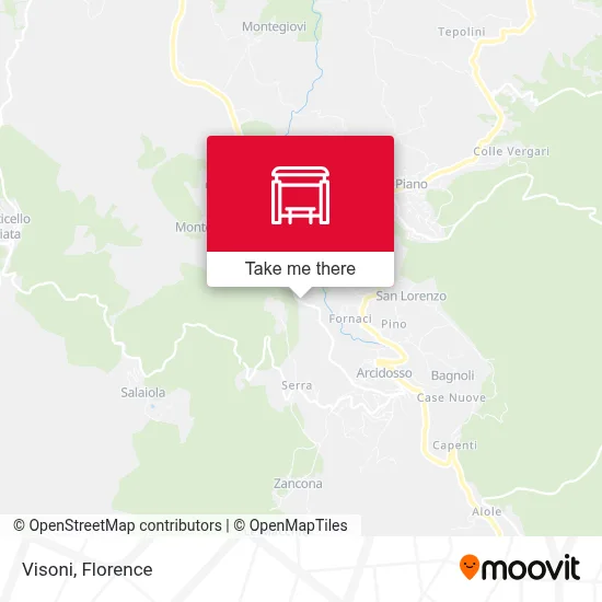 Visoni map