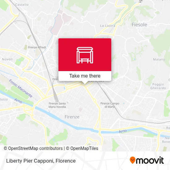 Liberty Pier Capponi map