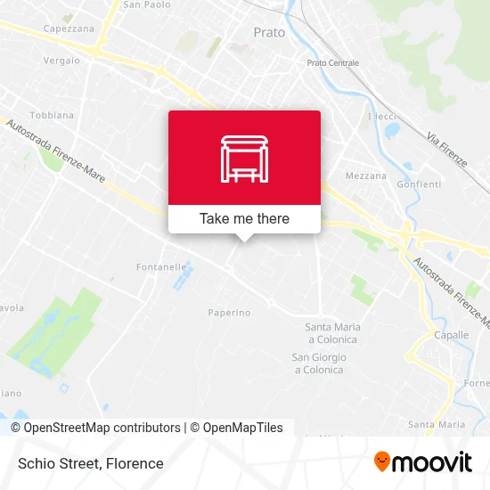 Schio Street map