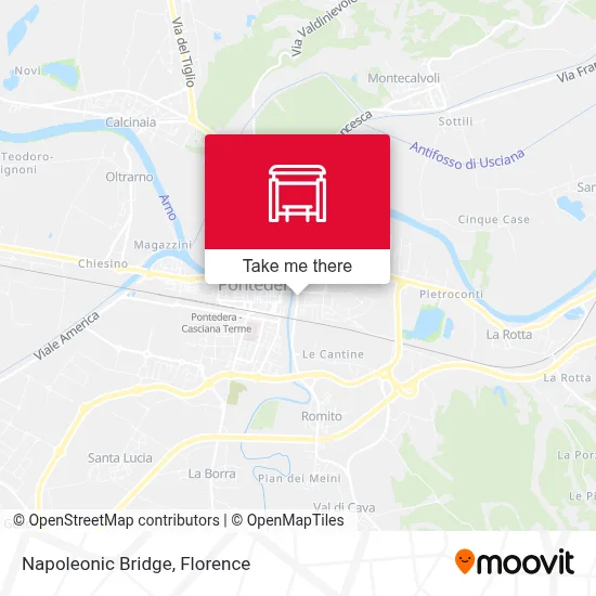 Napoleonic Bridge map