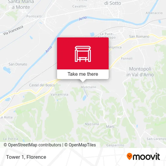 Tower 1 map