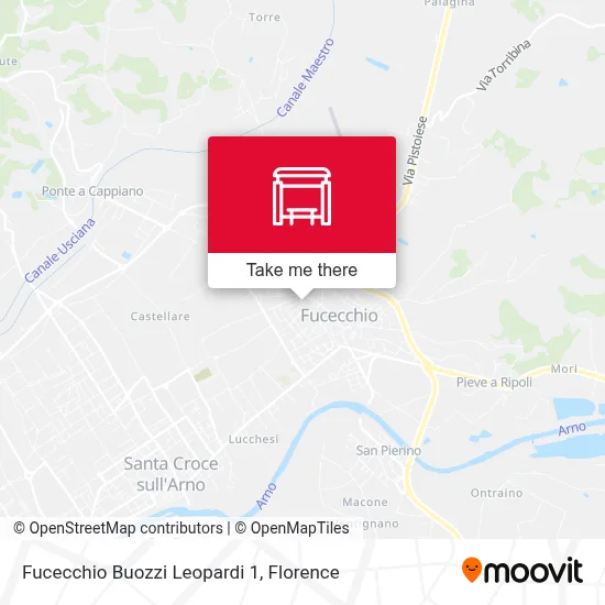Fucecchio Buozzi Leopardi 1 map