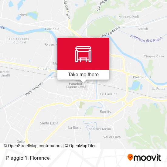 Piaggio 1 map
