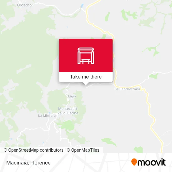 Macinaia map