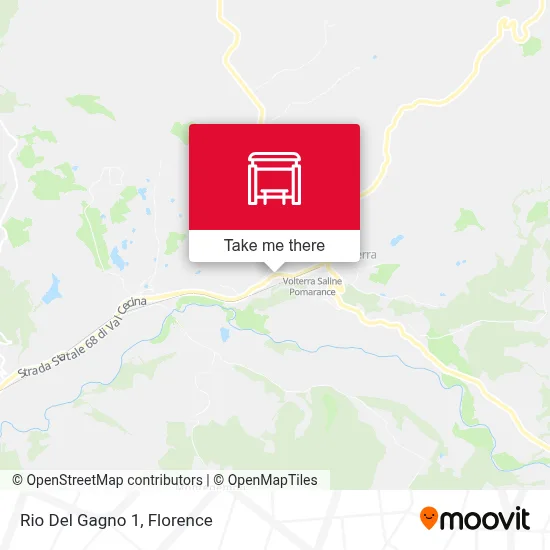Rio Del Gagno 1 map