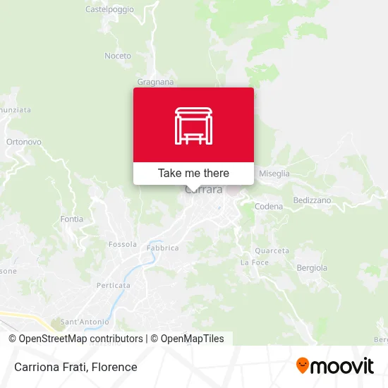 Carriona Frati map