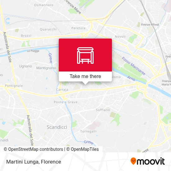Martini Lunga map