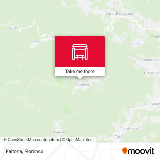 Faltona map