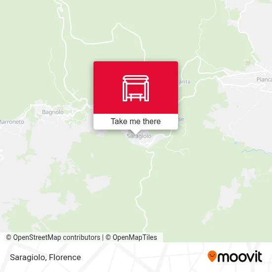 Saragiolo map