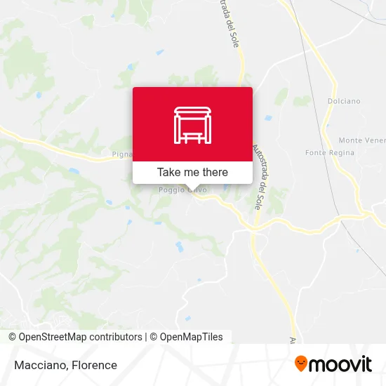 Macciano map