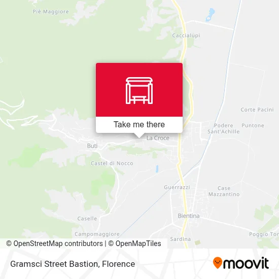 Gramsci Street Bastion map