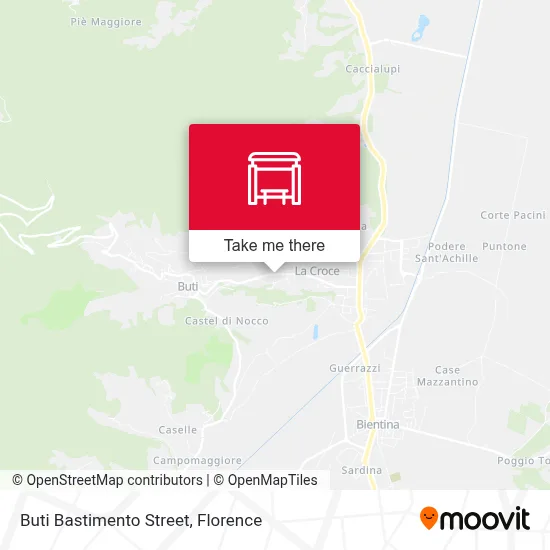 Buti Bastimento Street map